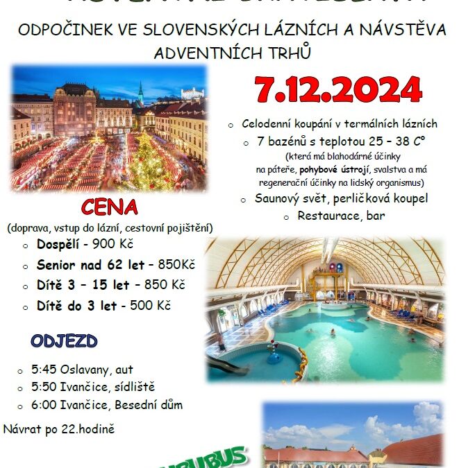 Velký Meder + Adventní Bratislava (7.12.2024)