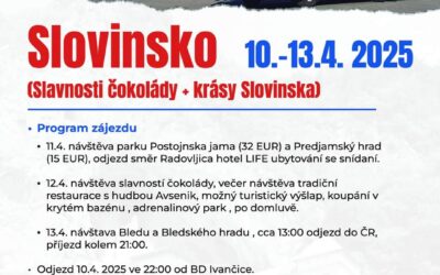 Slovinsko (10.4-13.4.2025)