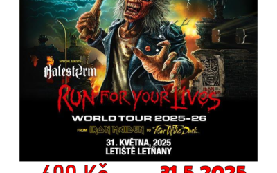 Doprava Bububusem na koncert Iron Maiden (31.5.2025)